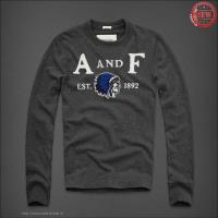 heren abercrombie and fitch est 1892 chief logo crewneck diepgrijze Outlet Tilburg 0rbix875